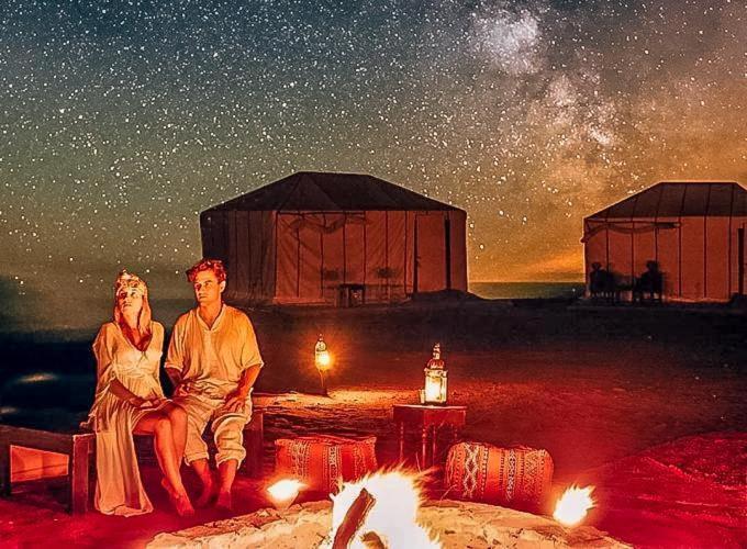 Camp Sahara Holidays M'Hamid Buitenkant foto