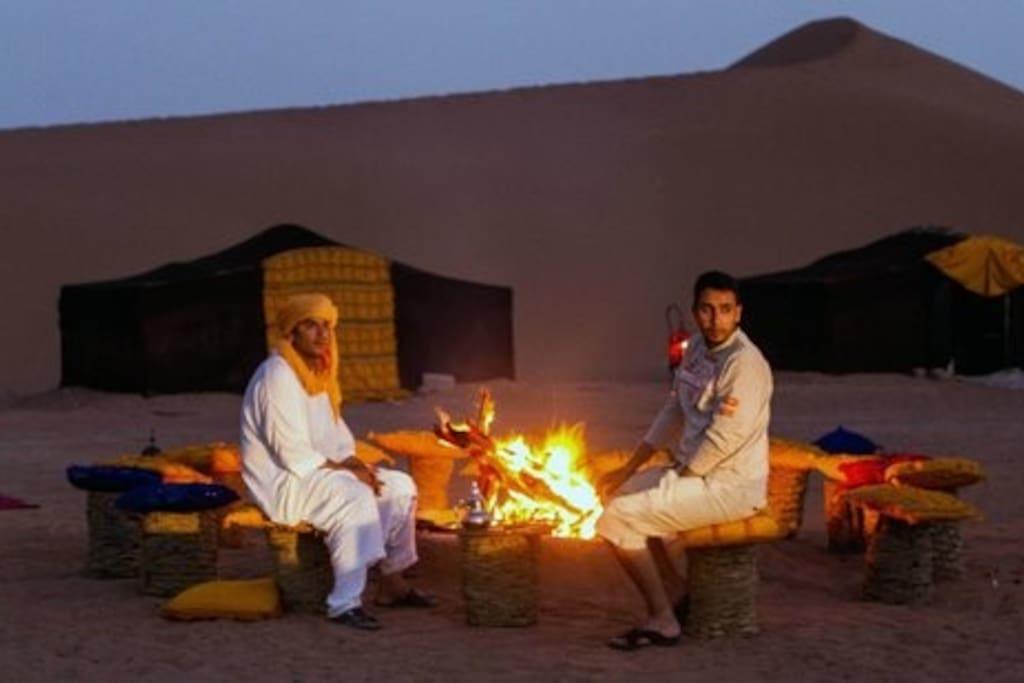 Camp Sahara Holidays M'Hamid Buitenkant foto